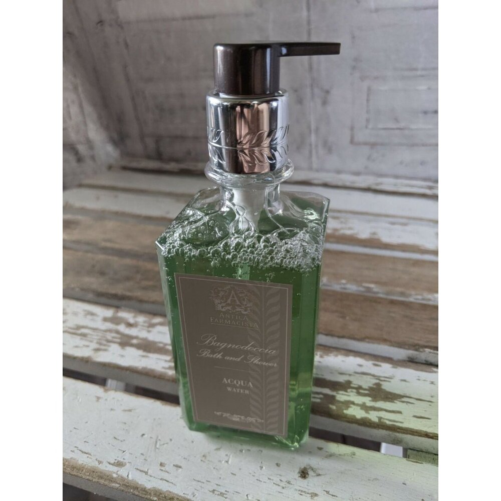 Antica farmacista acqua water bath body‎ shower wash new